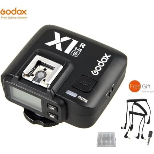 GODOX X1R-S TTL 2.4G 1/8000s HSS Wireless Flash Receiver for Sony A58 A7RII A7II A99 A7R A6300 X1T-S Xpro-S Trigger Transmitter