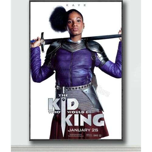 NJ172 The Kid Who Would Be King Movie 5 Silk Posters and Prints wall art Art Poster Home Decor