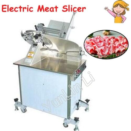 Commercial Electric Slicer 380V/230V/110V Automatic Freezer Cutting Machine Mutton Roll Slicing Machine HB-350