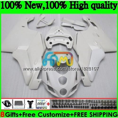 OEM Body For DUCATI 749R 999R 749S 999S 749 999 05 06 Bodywork 79BS.53 749-999 CC 749 Pearl White 999 S R 2005 2006 Fairing kit
