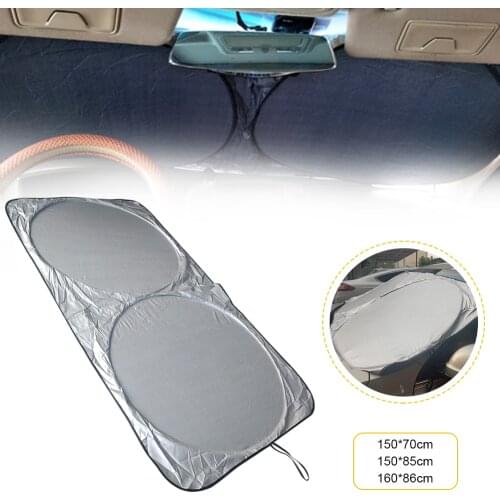 Car Windshield Sun Shade Large Size UV Protection Foldable Universal Sun Shade Visor for Car Front Windshiled