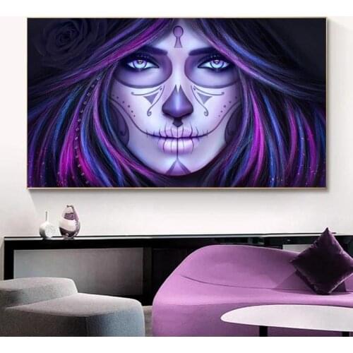 Mexico Posters and HD Prints Wall Art Canvas Painting Girls Decorative Pictures for Living Room Decor Frameless