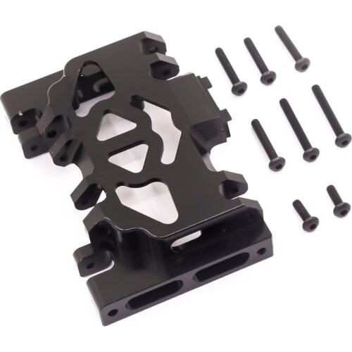 Aluminum Alloy TRX4 Gearbox Mount Base Chassis Skid Plate for 1/10 RC Crawler TRAXXAS TRX-4 Defender Bronco Blazer G500 Upgr