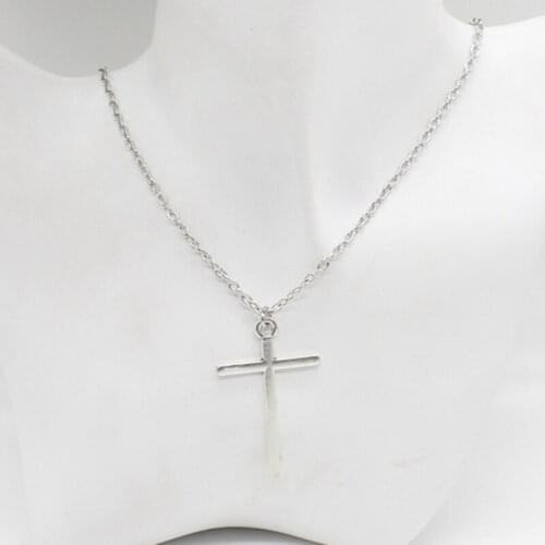 New simple retro fashion charm cross pendant necklace cross necklace