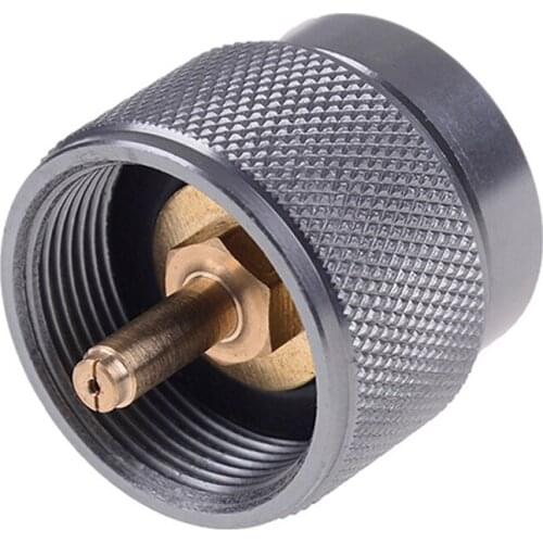 Portable 1 LB Stove Tank Adapter Gas Propane Cylinder Coupler Canister Valve New