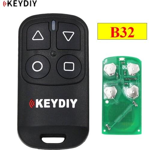 KEYDIY B32 4 Buttons General Garage Door Remote for KD900 URG200 KD-X2/KD MINI KD Remote Generater B32
