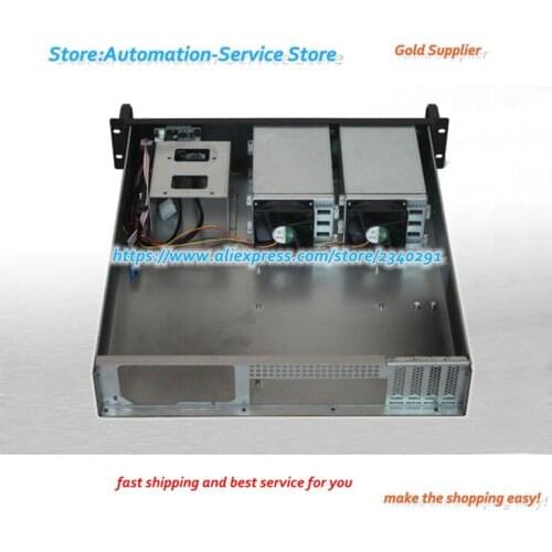 R2U480-6 Installed M-ATX Motherboard Hot Plug LCD Real-Time Monitoring USB3.0 2U Server Chassis