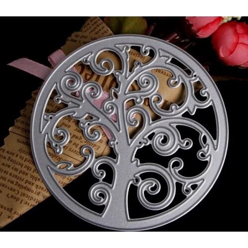Life Tree Cutting Dies Stencils DIY Scrapbook Album Paper Card Embossing Craft E56C