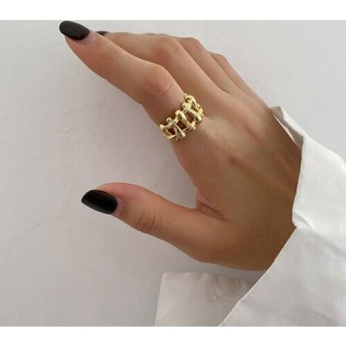 VENTFILLE 925 Sterling Silver Wedding Rings for Women New Trendy Creative Elegant Hollow Geometric Winding Bride Jewelry Gifts