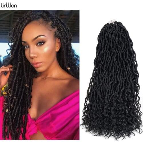 20inch Faux Locs Crochet Hair Dreadlocks Passion Twist Hair Extensions Synthetic Ombre Braiding Hair For African Braids Curls