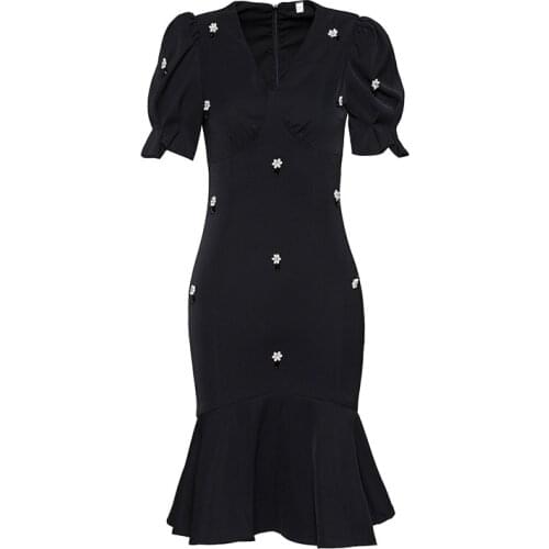 Черные летние платья Yanluofsh China At AliExpress