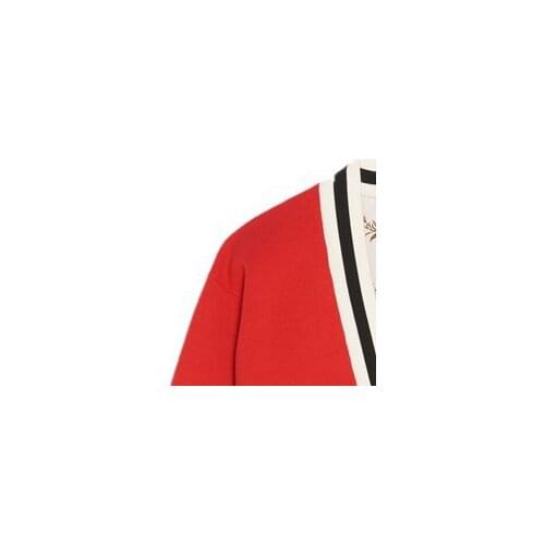 2020 Autumn and Winter New Womens Knitted Cardigan V-neck Mid-length Coat