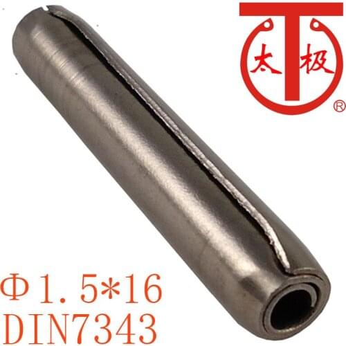 1.5*16) DIN7343 / ISO8750 Spiral spring pin ( Coiled pin ) 100 pieces/lot
