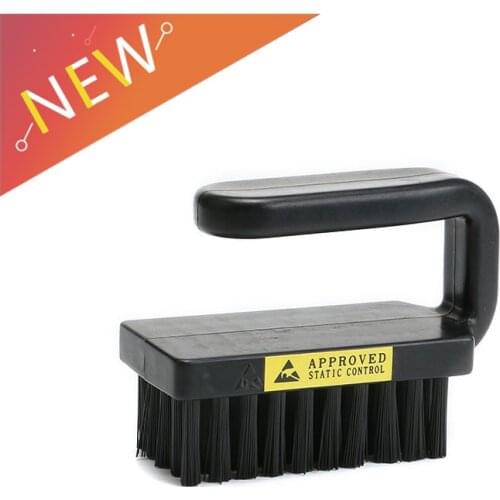 1pcs Conductive Ground Clear Anti-static Toothbrush-like Brush for ESD PC Repair Workshop Static Control Brush