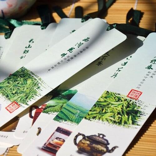 1pcs famous tea pot China Ten Bookmarks 10 / Set Elements Tea Culture Creative Gifts