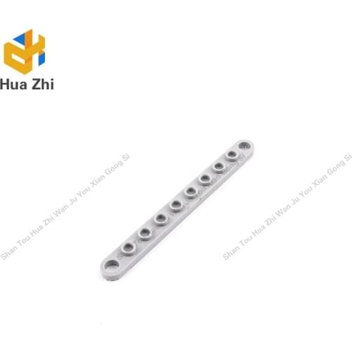 10PCS 2719 Plate 1 x 10 with Toothed EndsBuilding Blocks Parts MOC DIY Education Build Toys Brick