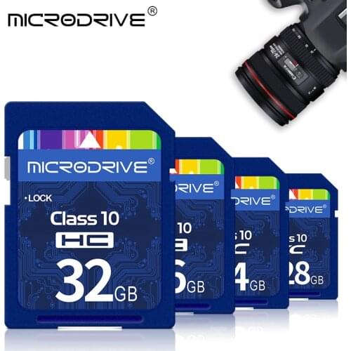 100% genuine Carte SD 32GB 64GB 128GB Class 10 SD card SDHC SDXC 55MB/s memory card 3D 4K camera high-speed flash memory card