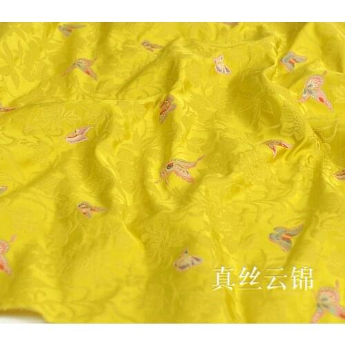 1000cm*77cm Plain Pure Silk Fabric Gauze Tecido For dress B198
