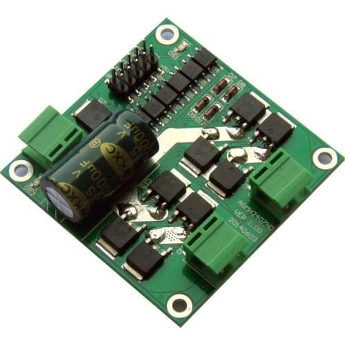 12v/24v 160W 7A Dual DC motor driver module / board H-bridge L298 logic new