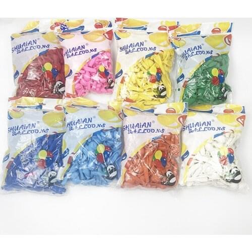 200pcs 5inch Candy Color Latex Balloons Baby Shower Wedding Birthday Party Decoration Kids Toy Ballons Party Supplies