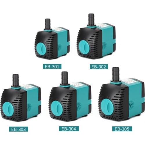 Multifunctional Ultra Quiet Submersible Fountain Pump Fish Tank Aquarium Water Pump Filter Manure Fish Pond Side Suction Pump