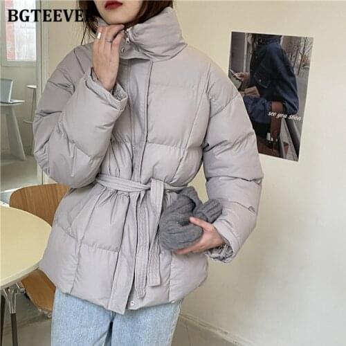 Женские длинные пуховики BGTEEVER China At AliExpress