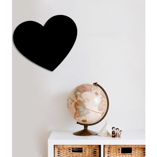 Large Wide Heart Shape Wall Room Birthday Decoration Wooden Table 50x44cm