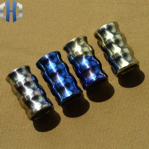 Knife Beads Titanium Alloy Titanium Paracord Bead Accessory DIY Pendant