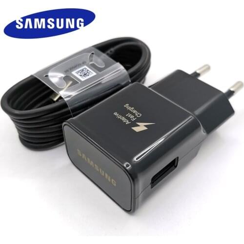 Samsung Fast Charger 9V 1.67A Quick Fast Charge Adapter Type C Cable For Galaxy S10 S9 S8 Plus A71 A51 A41 A31 A80 A50 Note 8 9