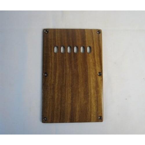 Cavity Cover Back Platewood of Chinese scholartree Fits Guitar Style2 #2982