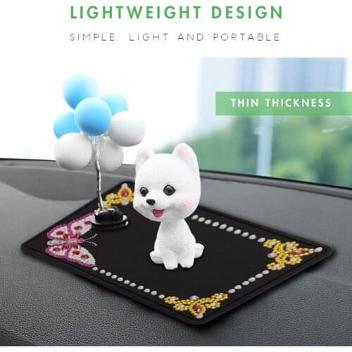 DIY Diamond Painting Car Anti-skid Pad Resin Office Desktop Craft Portable Home Decoration Gift Diamond Painting Non-slip Mat