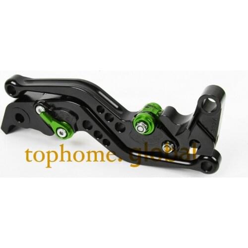 For Kawasaki VERSYS 1000 2012 2013 2014 Short Black CNC Clutch Brake Levers