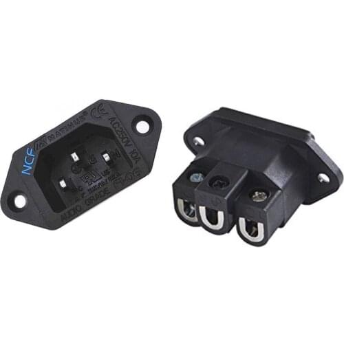 MATIHUR FI-06 NCF (R) AC -Nano Crystal Formula Copper Rhodium Plated IEC Inlet