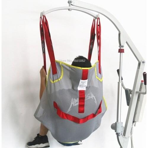 Medical Mobility-impaired Patient Lifter Mesh Cloth Opentype Spreader Lifter Sling Adjustable Rehabilitation Elderly Moving Belt