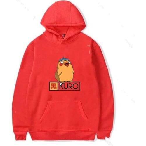 Cute Sweater Women Hoodies Cartoons KURO Sweatshirt Anime Hoodie Anime Clothes For Teens Women Harajuku Hoody Dropshipping