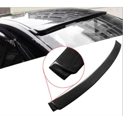 Real Carbon Fiber AC Style Car Top Roof Spoiler Air Wing Fit For BMW 3 SERIES F30 F35 320i 2013-2019 Top Wing Spoiler