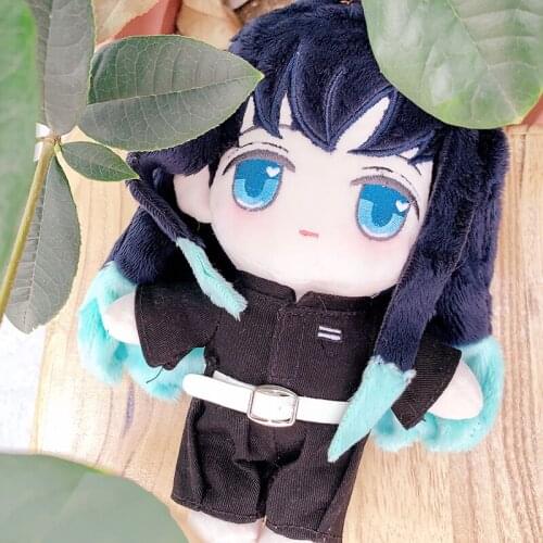 Tokitou Muichirou Anime Demon Slayer Kimetsu No Yaiba Short Plush Doll Pillow Cute Toys Soft Cartoon Gifts Prop