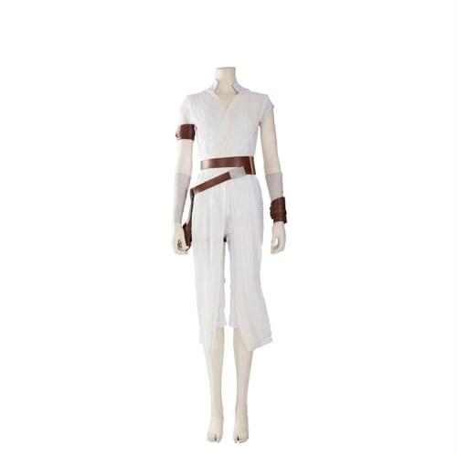 Adult Star Cosplay Wars Rey Cosplay Costume Full Set Halloween Carnival Costumes For Women Female