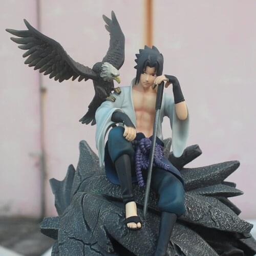 1/6 Sasuke Statue Hawk Uchiha Sasuke Action Figure GK Final Valley PVC Model Toys