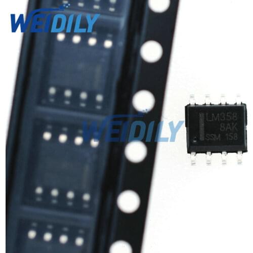 50PCS/Lot LM358 LM358DR SMD SOP8 Integrated Circuits New