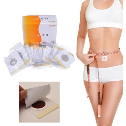 10pcs=1box Hot Slim Patch Navel Sticker Losing Weight Cellulite Fat Burner Slimming Products Navel Paste For Belly Waist Weight