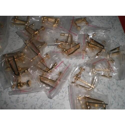 100 PCs Violin String Adjuster for 3/4 to 4/4 Violin Fine tuner Gold Color