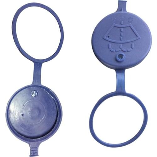 2Pcs Windshield Wiper Washer Cap Liquid Filled Tube Fluid Reservoir Tank Bottle Cap For Peugeot 307 206 Car Accessories