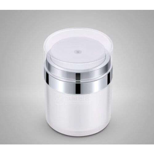 200pcs/lot 15ML 30Ml 50ML Acrylic pressing vacuum bottle Vacuum lotion box emulsion foundation Cosmetic Container Jar