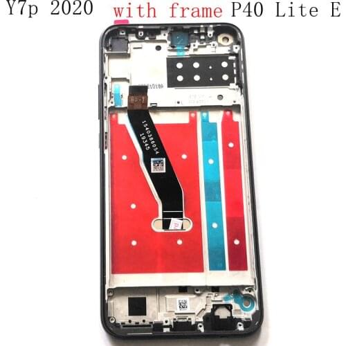 6.39" For Huawei y7p 2020 Lcd screen display with touch glass Frame assembly Replacement parts ART-L28 p40 lite e ART-L29
