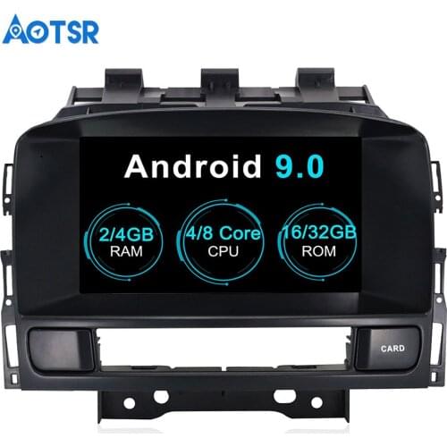 AOTSR Android 9.0 Car DVD Player GPS navigation radio Stereo for OPEL Vauxhall Holden Astra J 2010-2013 multimedia auto radio