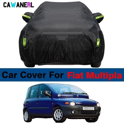 Full Car Cover Outdoor Sun Shade Anti-UV Snow Rain Dust Resistant Waterproof Auto Cover For Fiat Multipla