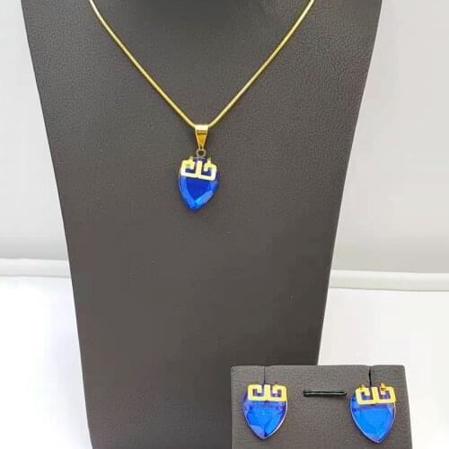 Flower Copper Trendy New Arrivals Jewelry Sets Long Drop Earrings Pendant Lace Bracelet For Party Women Gift Italian Gold