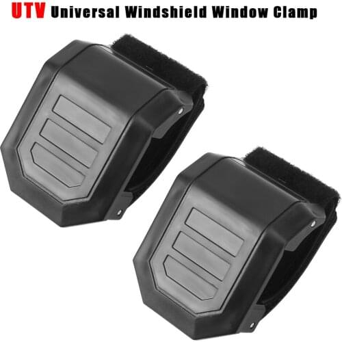 For Honda Pioneer For Polaris RZR XP For Can-Am Maverick x3 1000 Commander UTV Universal Windshield Window Clamp 2Pcs