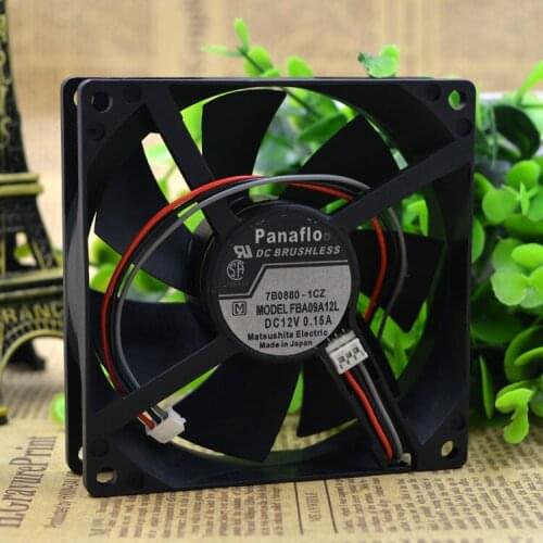 FOR Panasonic FBA09A12L 9025 12V 0.15A Speed Measuring cooling Fan Box Fan Cabinet cooler Fan